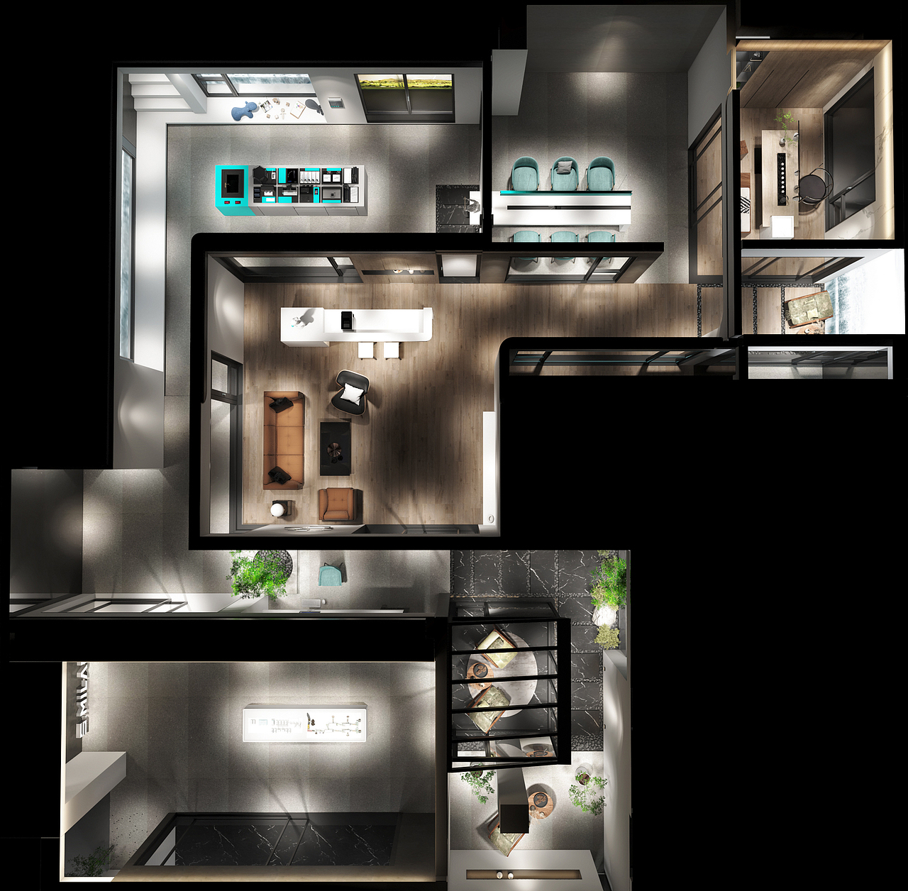 2022年圣米兰总部展厅（图ZMzEwMTY1NTA0） - 商业空间设计 - 站酷设计师D多吉设计原创素材 - 站酷ZCOOL