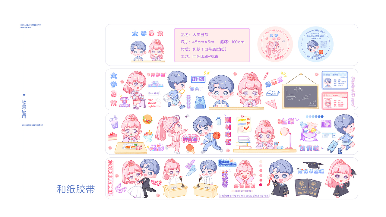 大学生形象设计（图ZMzU4NTcyNjg0） - IP形象 - 站酷设计师金狸鱼姬原创素材 - 站酷ZCOOL