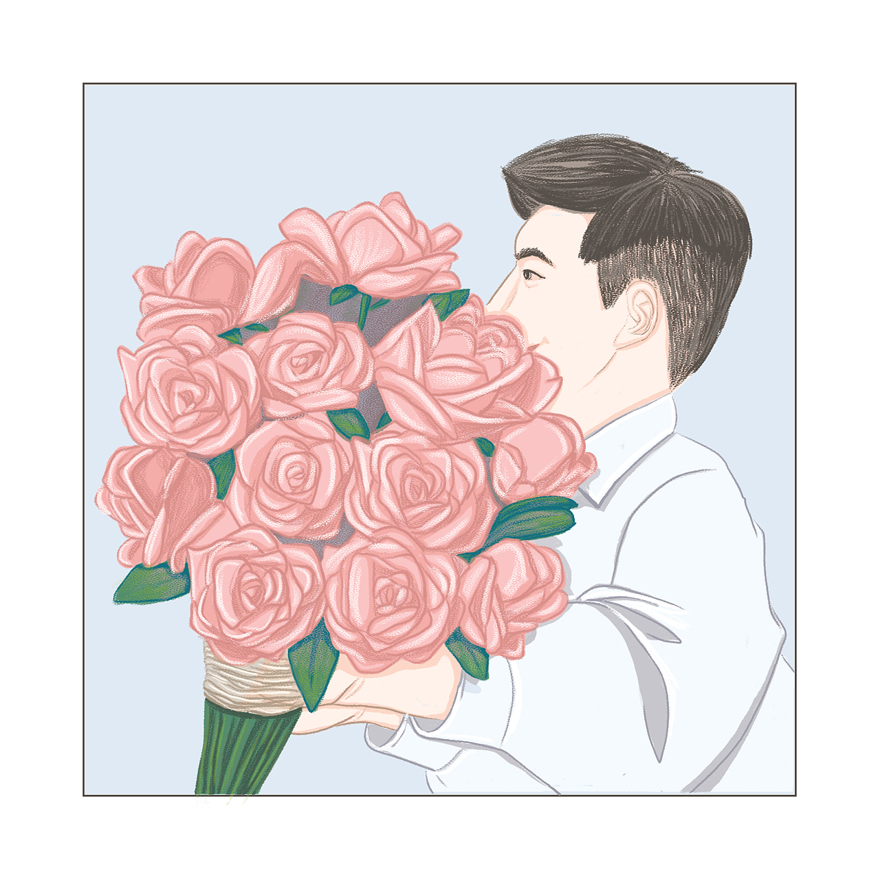 “谈恋爱要从一束鲜花开始”|情头分享