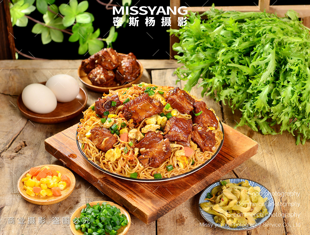 蛋炒饭炒面炒河粉拍摄|美食摄影|餐饮菜单×郑州密斯杨