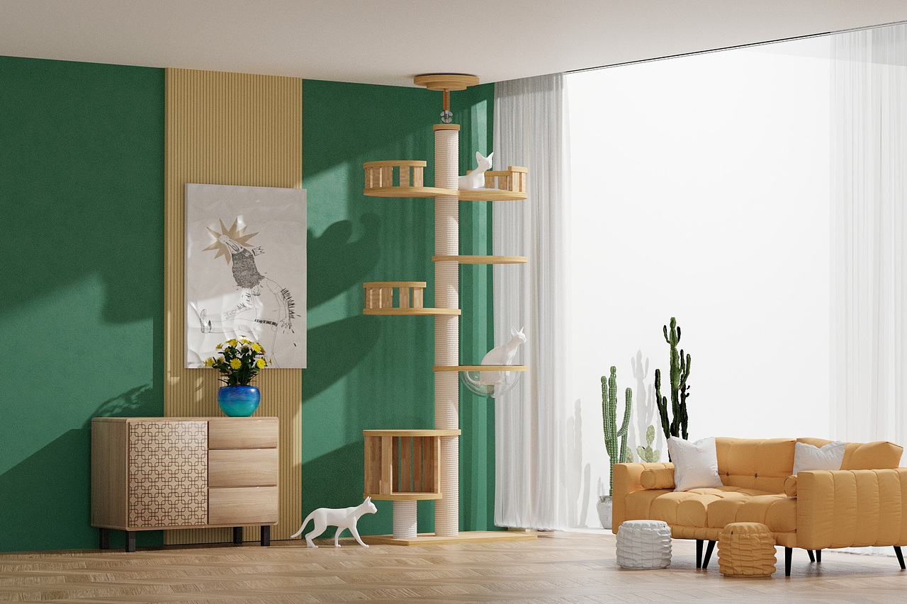 宠物通天柱猫爬架