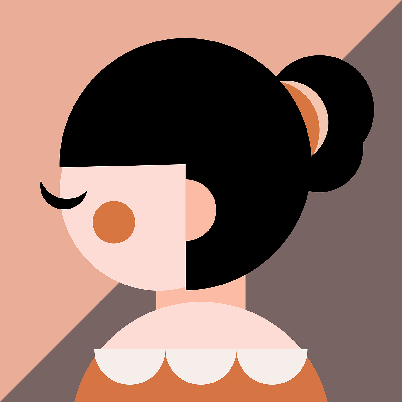 头像（图ZMzQ5MzAyNDY4） - 商业插画 - 站酷设计师绚兮Olivia原创素材 - 站酷ZCOOL