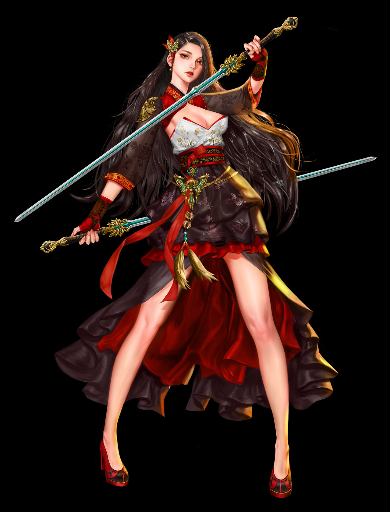 临摹游戏角色（图ZMzMxMjMxODM2） - 游戏原画 - 站酷设计师咩了个咩原创素材 - 站酷ZCOOL