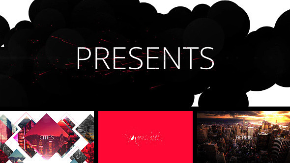 AE模板|独特创意动态标题展示艺术风格动画海报商品