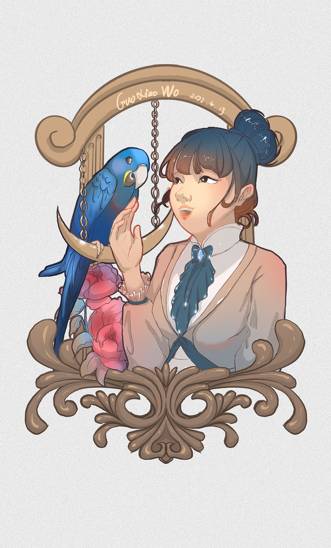 愛的多重奏-日簽九宮格第一篇（草稿加完成圖）（圖ZMjk3NDgzNjA0） - 創(chuàng)作習(xí)作 - 站酷設(shè)計(jì)師郭小蝸原創(chuàng)素材 - 站酷ZCOOL