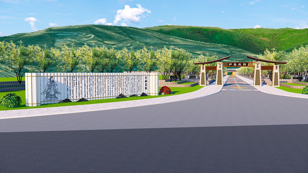 美丽乡村提升效果图（图ZMzYxMzA5Mjcy） - 其他三维 - 站酷设计师指尖丨Design原创素材 - 站酷ZCOOL