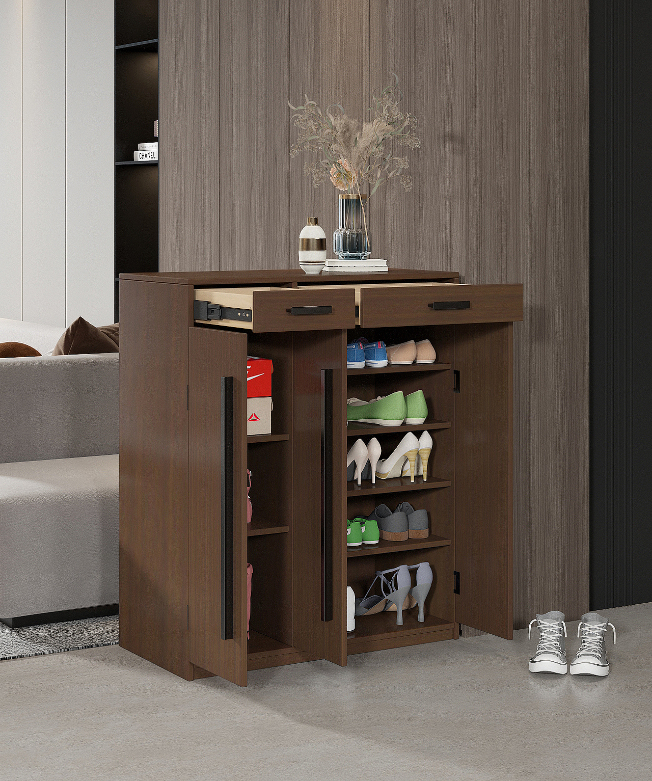 一款多功能鞋柜