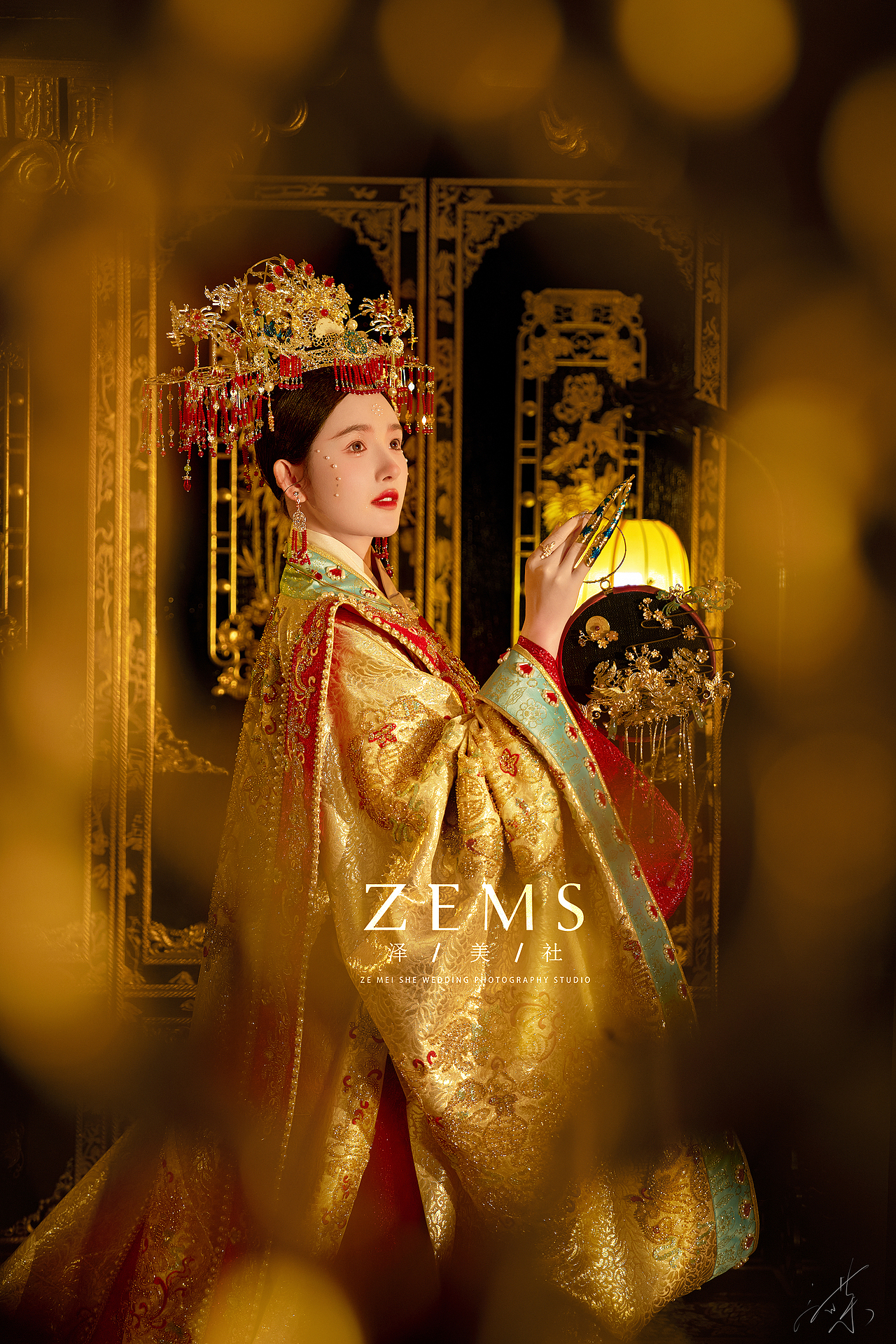 中式婚纱照