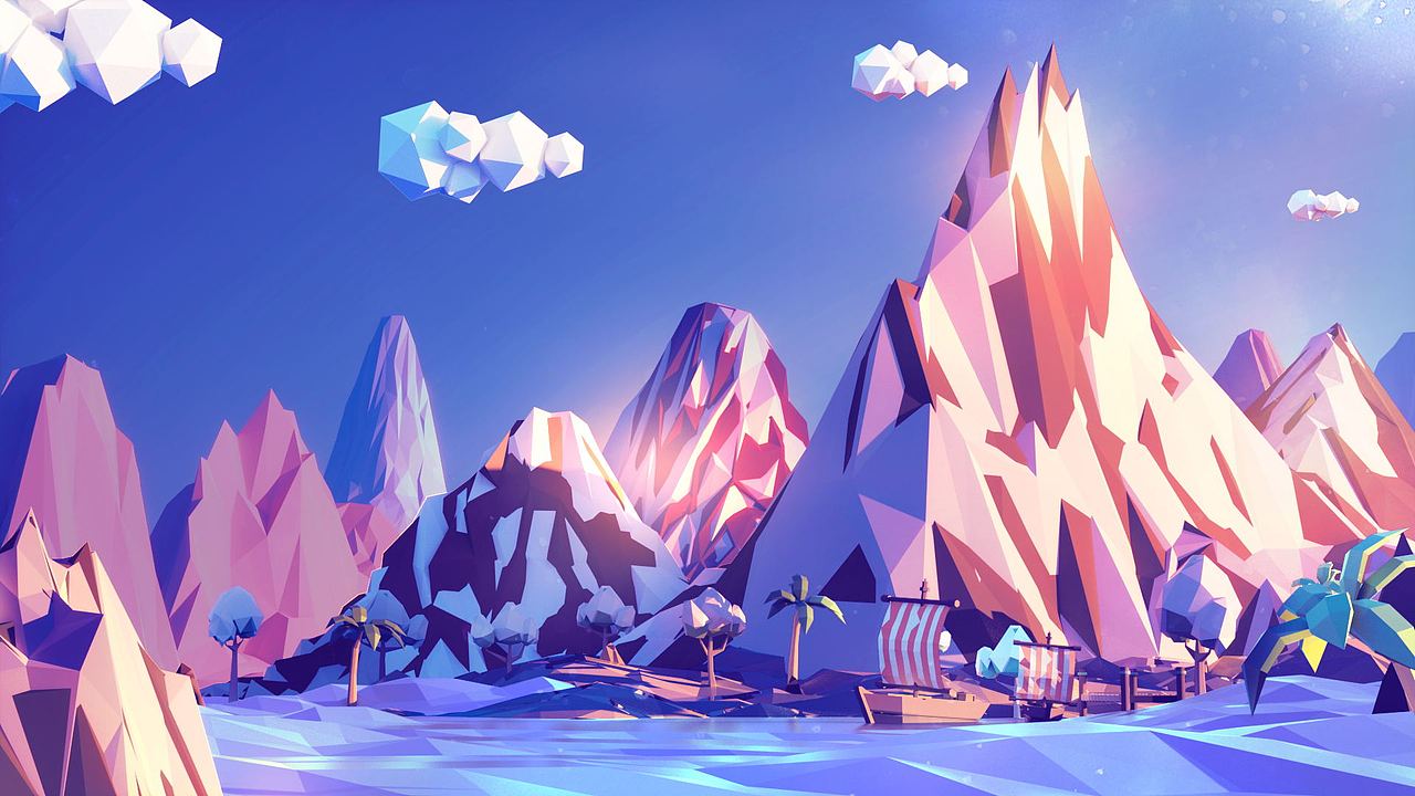 【教程】C4D低面风格岛屿全流程演示（图ZMzA0NzA0MTg4） - 其他 - 站酷设计师x行骗艺术家原创素材 - 站酷ZCOOL