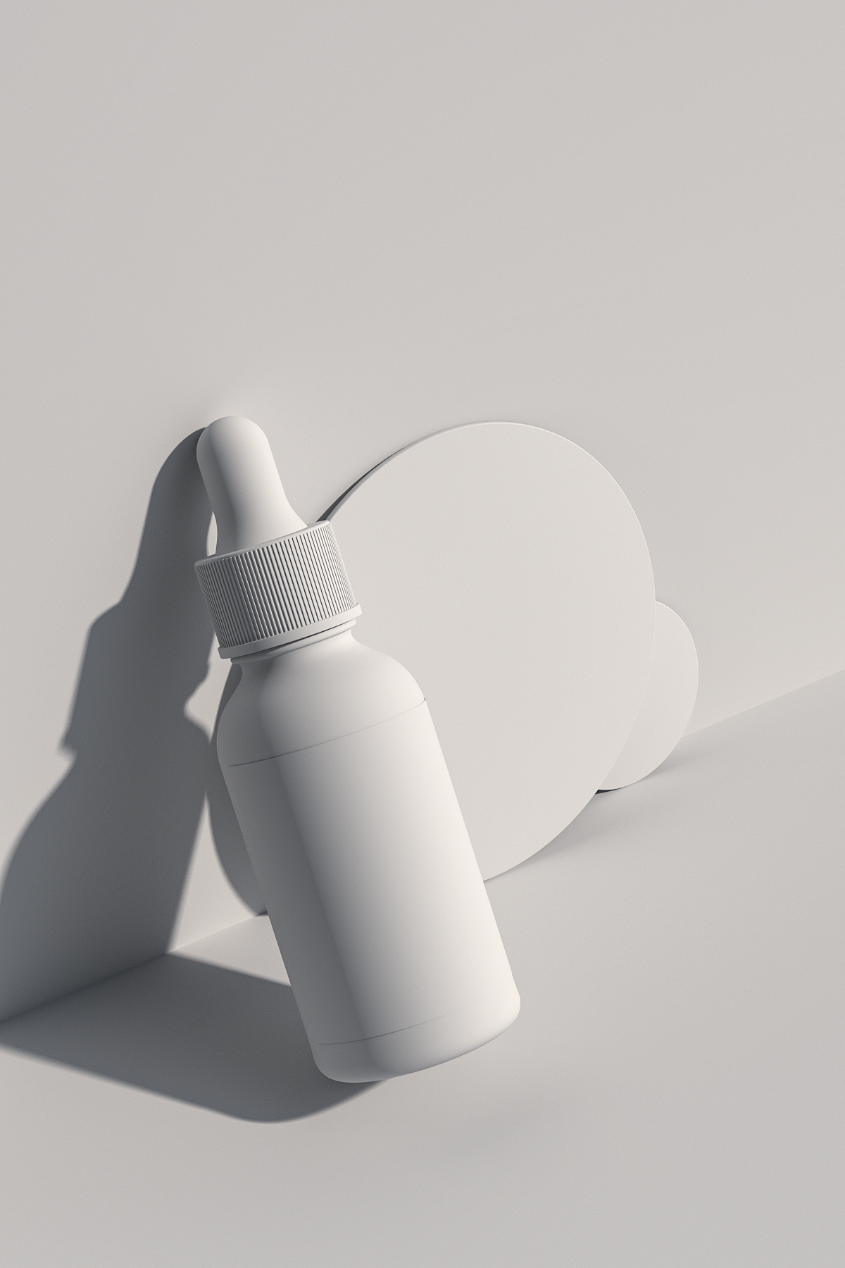 PS/C4D:小蒋同学——精华液建模渲染