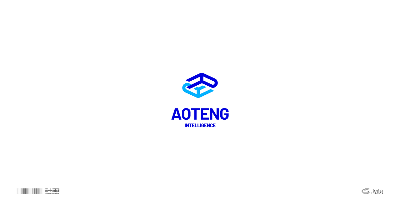 初识 × 企业科技logo