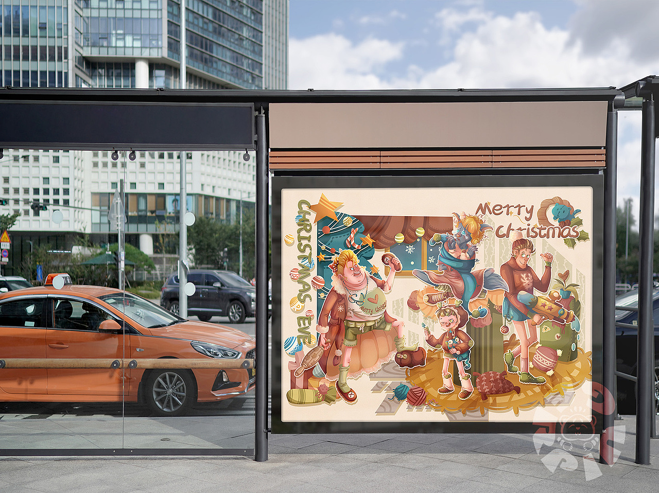 《小红帽》衍生剧——圣诞夜之奶奶教你做狼（图ZMzQ2MjEzMzY4） - 儿童插画 - 站酷设计师二瓶漫天原创素材 - 站酷ZCOOL