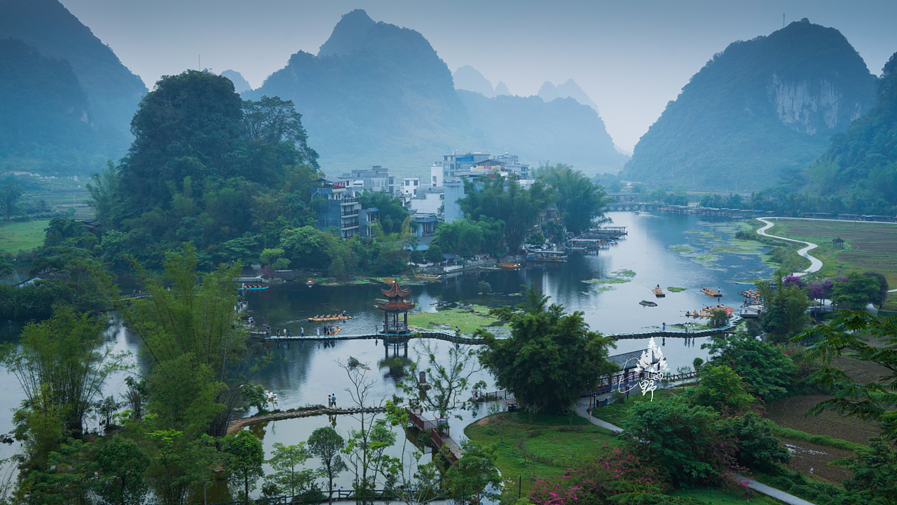 靖西——西南边陲小城（图ZMzY3OTg0ODA4） - 风光摄影 - 站酷设计师野雨EchoA原创素材 - 站酷ZCOOL
