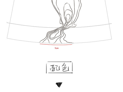 花纸纹样设计稿