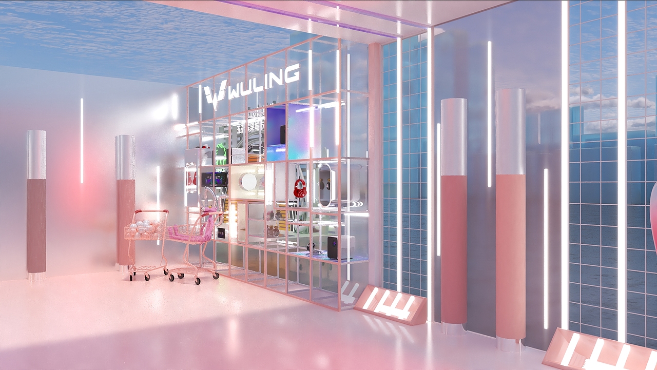 五菱缤果城市快闪店