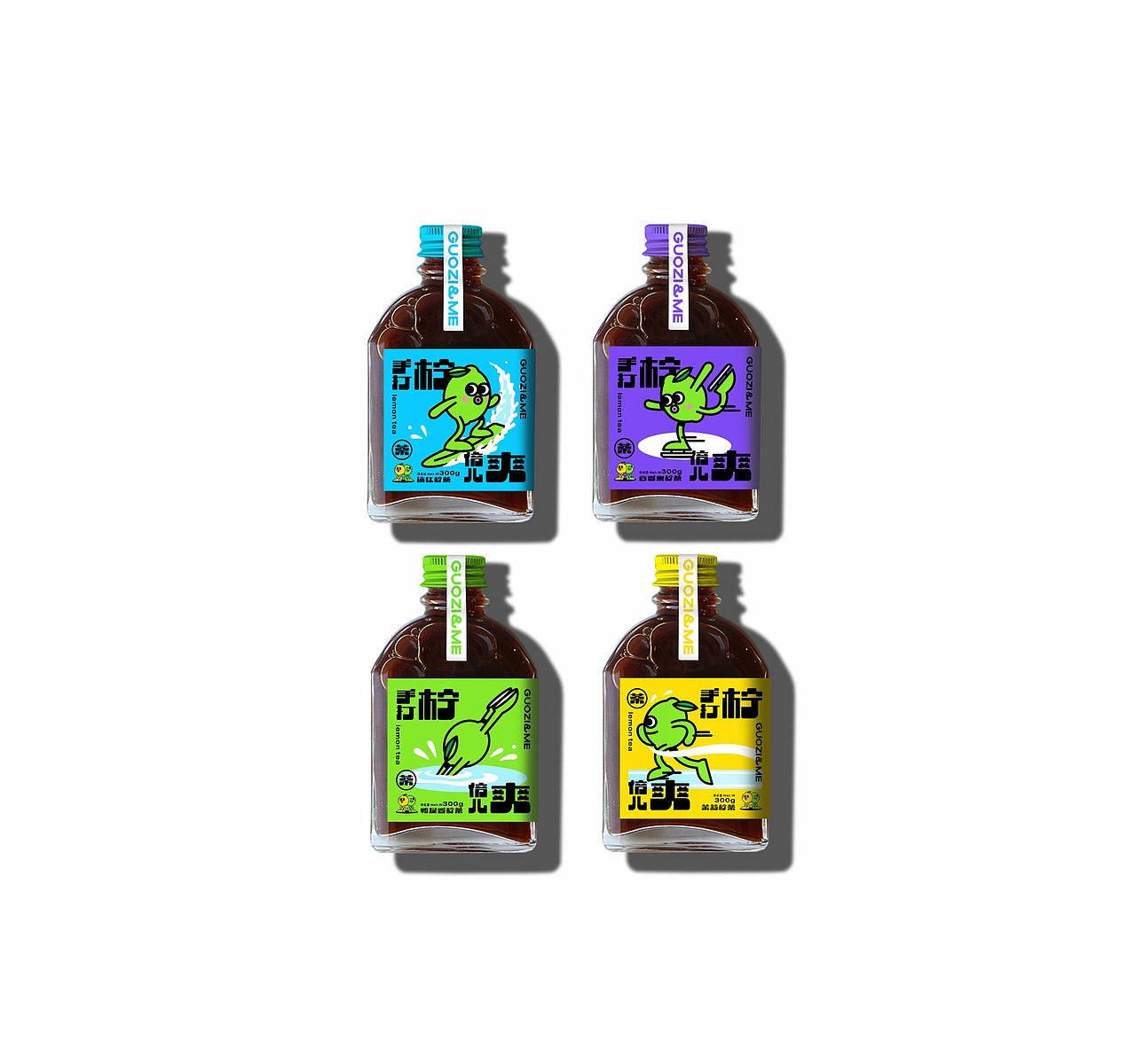 果子美 柠檬茶系列包装设计（图ZMzUzNTMxMDEy） - 包装 - 站酷设计师小嘿次朗原创素材 - 站酷ZCOOL