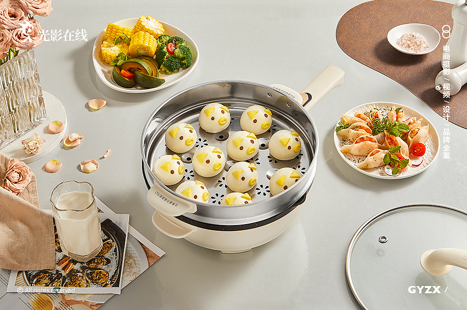 苏泊尔电炒锅 | 家用多功能炒锅 | 电商摄影（图ZMzU1Mjk5NzA4） - 产品摄影 - 站酷设计师光影在线摄影原创素材 - 站酷ZCOOL