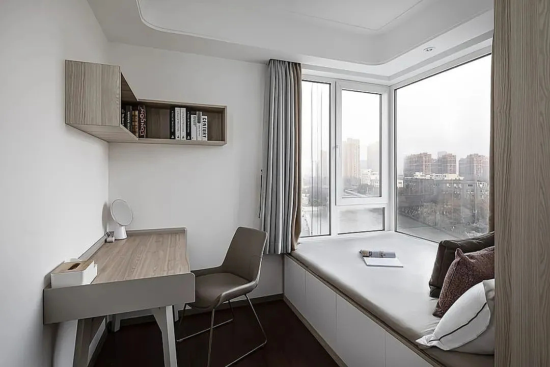 沈阳装修公司绿港装饰分享127平现代极简装修风格案例