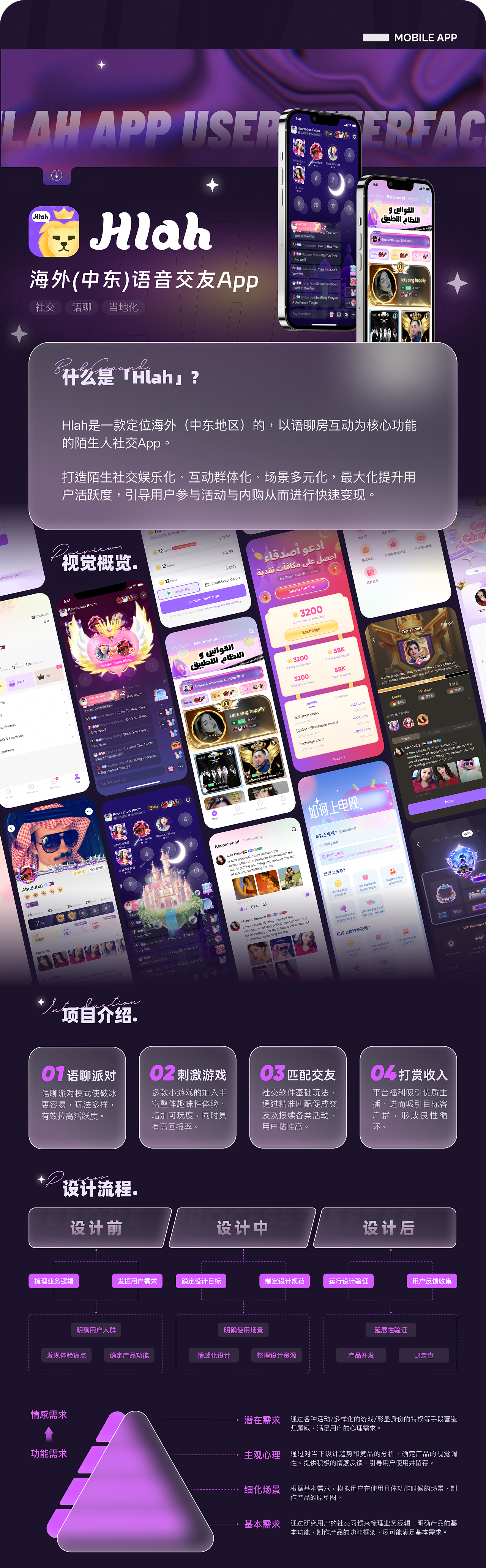 「Hlah Chat」语聊社交App