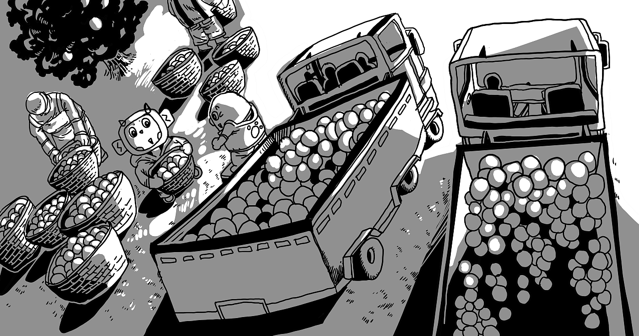 2022农业主题插画（图ZMzI3ODU3MDA0） - 单幅漫画 - 站酷设计师猫小灵原创素材 - 站酷ZCOOL