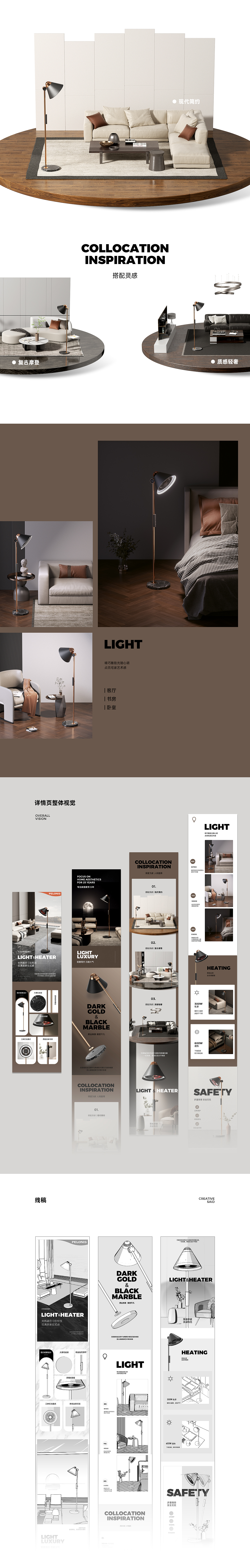 来辰 x 美的 取暖器详情页视觉升级*2（图ZMjk5ODUwNDQ0） - 电商 - 站酷设计师来辰原创素材 - 站酷ZCOOL