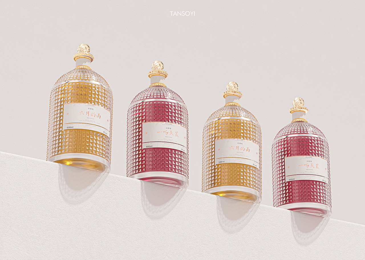 CUI FLOWER | 六月的雨果味酒包装设计