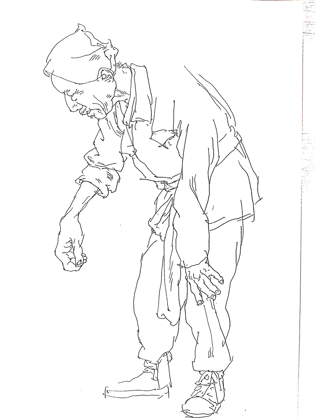 纪保超摸鱼速写