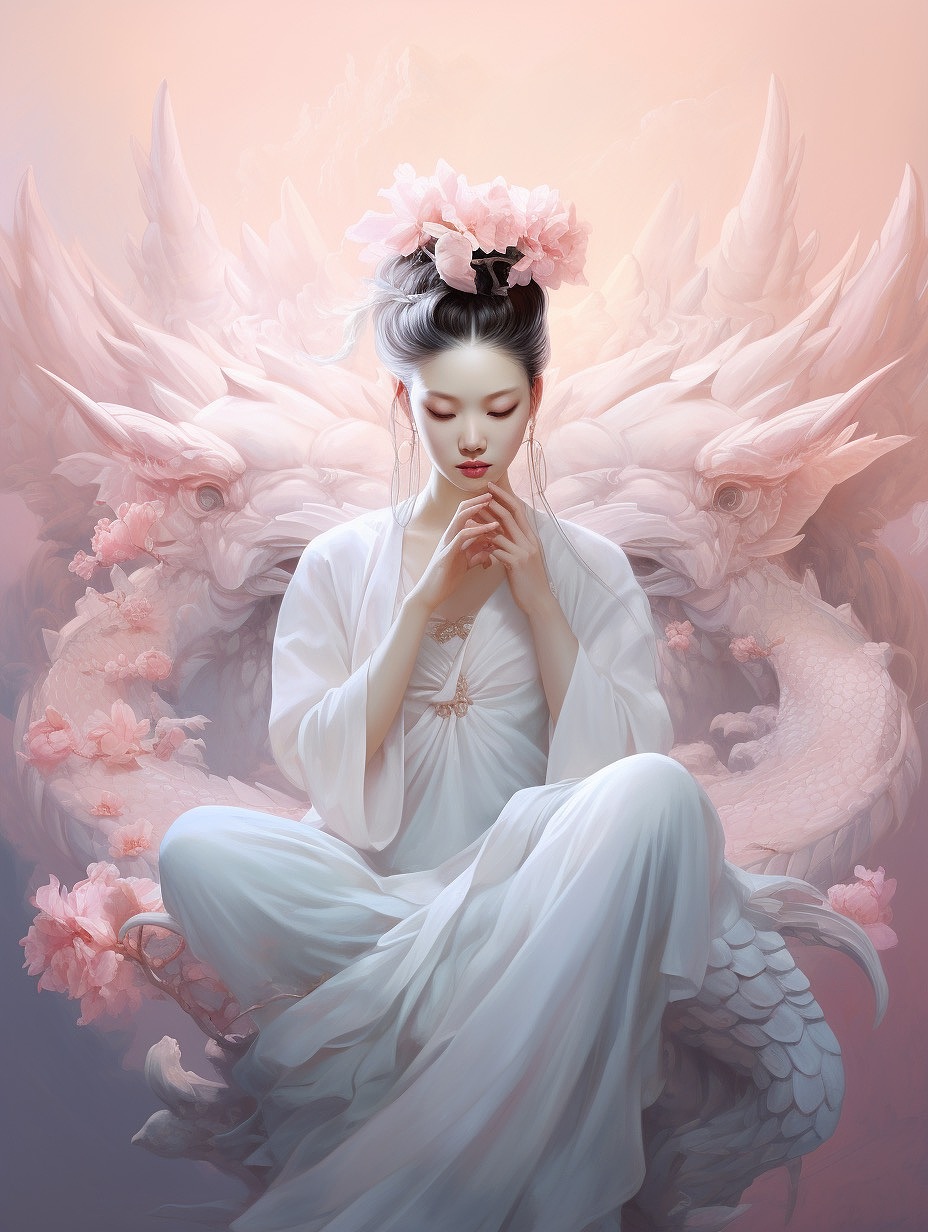 禅意祥龙（图ZMzYwMTczMTMy） - 海报 - 站酷设计师爱呀Ai原创素材 - 站酷ZCOOL