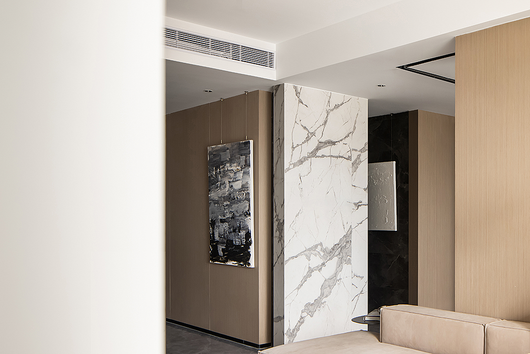 家装案例赏析——140㎡极简原木，平静自然的居所（图ZMzY4MjM5OTQ4） - 家装设计 - 站酷设计师成都有木设计原创素材 - 站酷ZCOOL