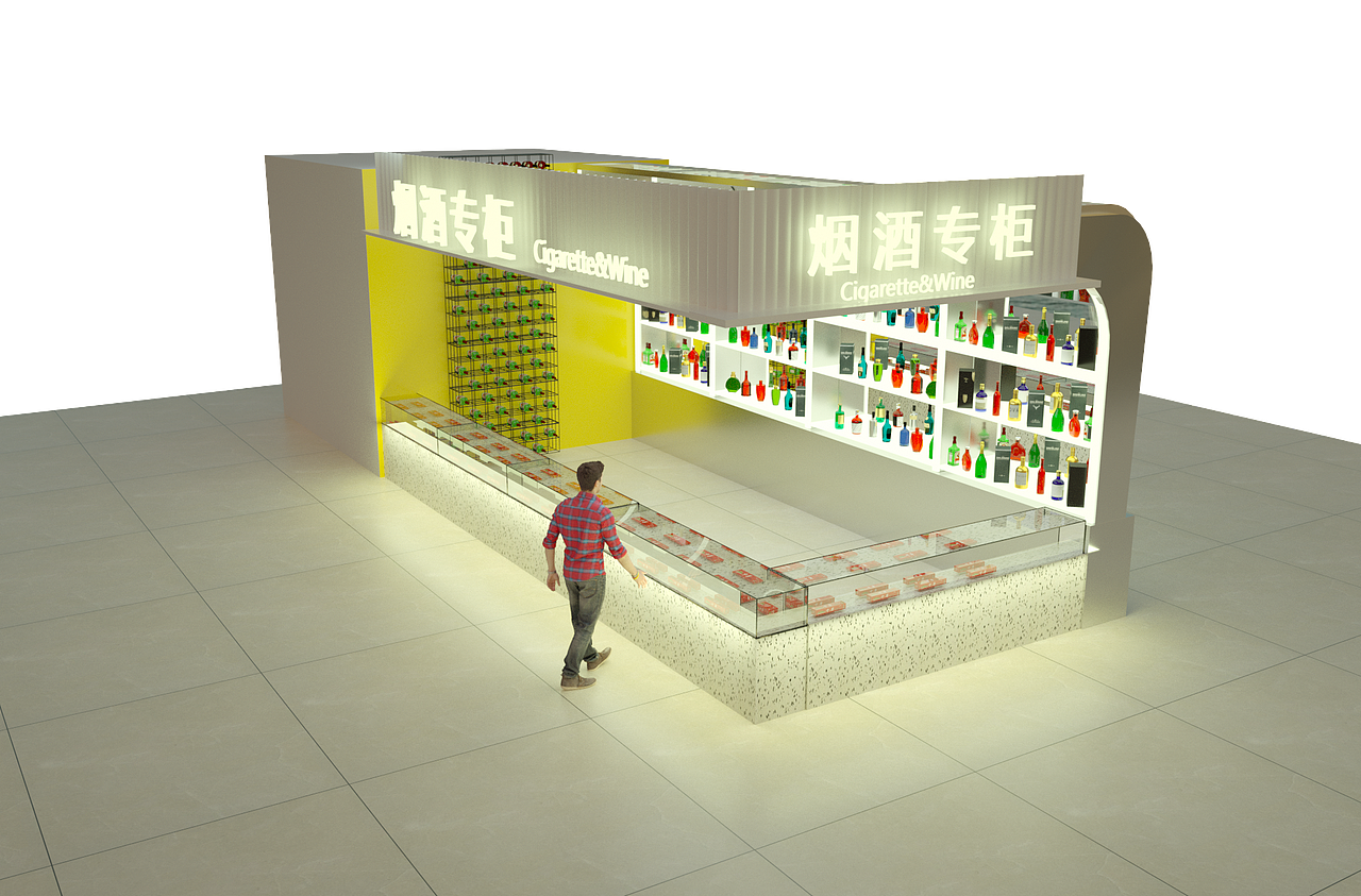 一些快商品店铺设计（图ZMzE4NjQ3NjQ4） - 展陈设计 - 站酷设计师mino1995原创素材 - 站酷ZCOOL