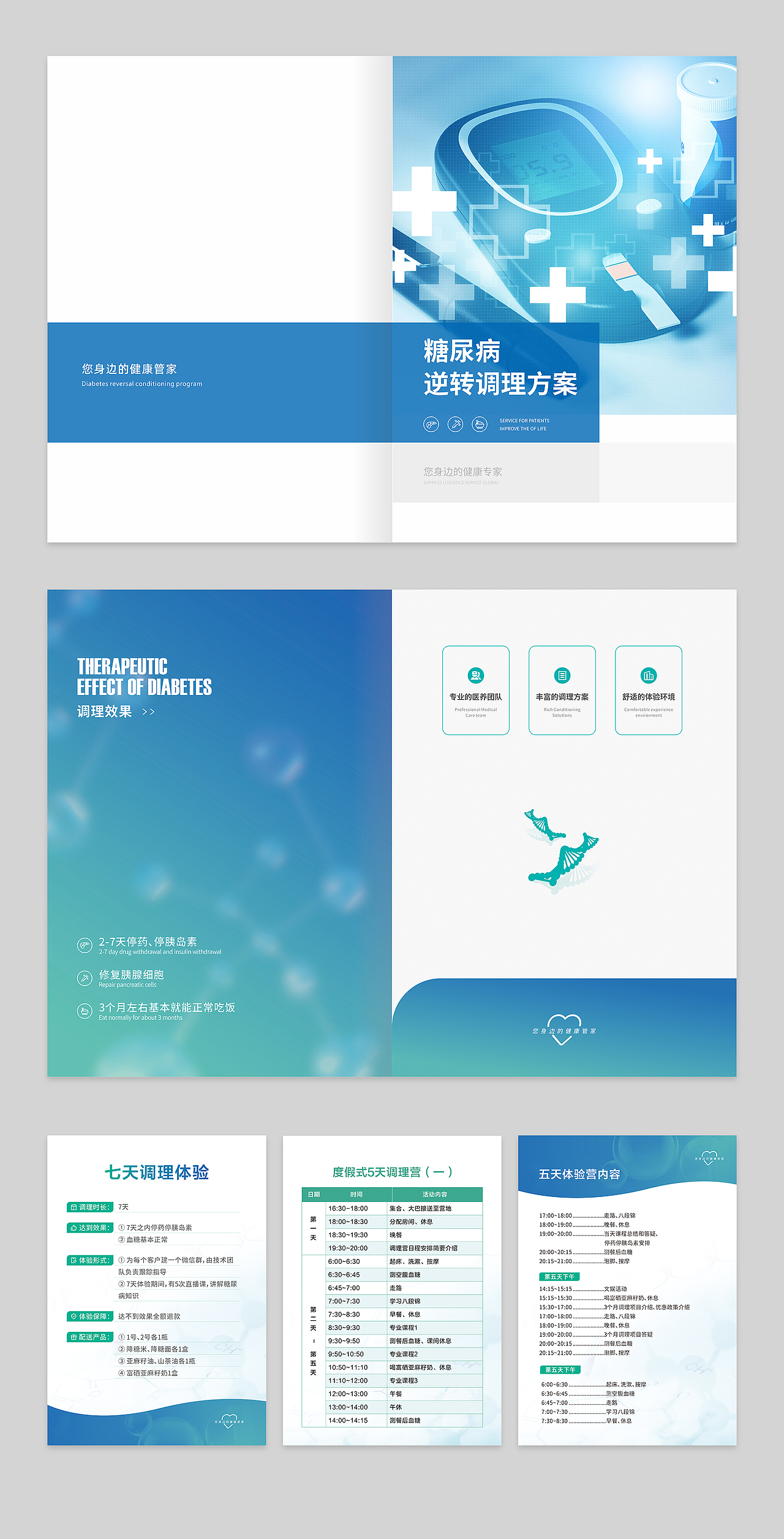 糖尿病调理方案插页