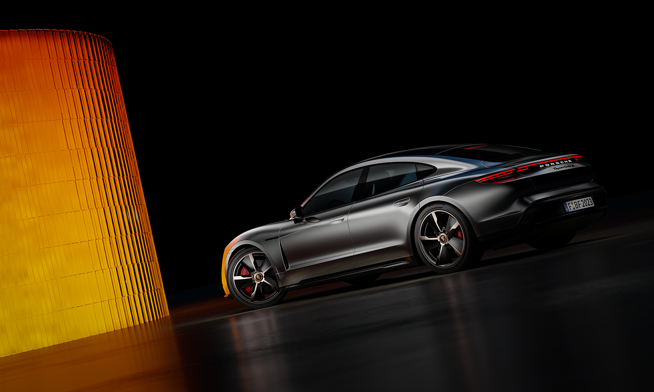 Porsche Taycan CGI