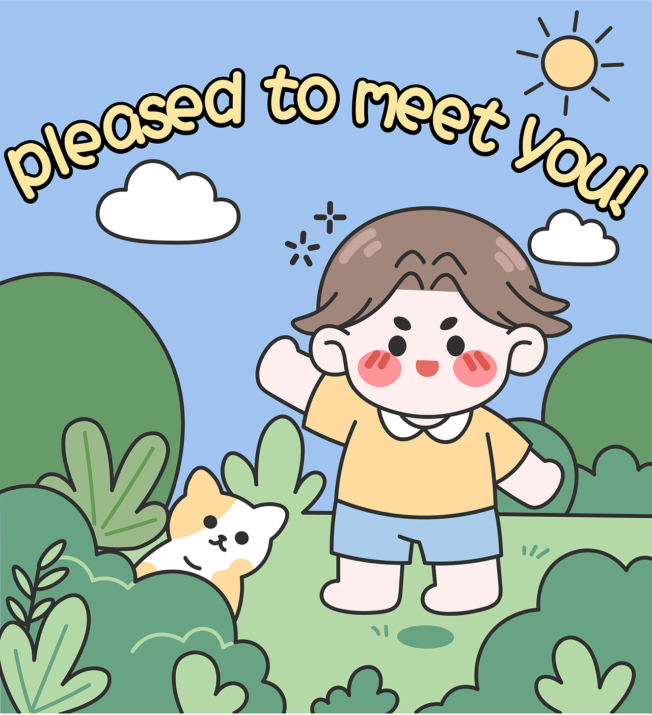 原创IP设计丨茶安特 · 卡通男孩（图ZMzA5MjQ1ODEy） - IP形象 - 站酷设计师一只芝芝酱原创素材 - 站酷ZCOOL