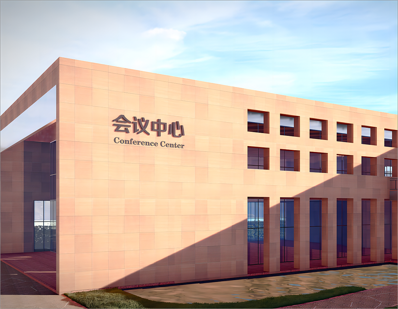 建国饭店导视系统