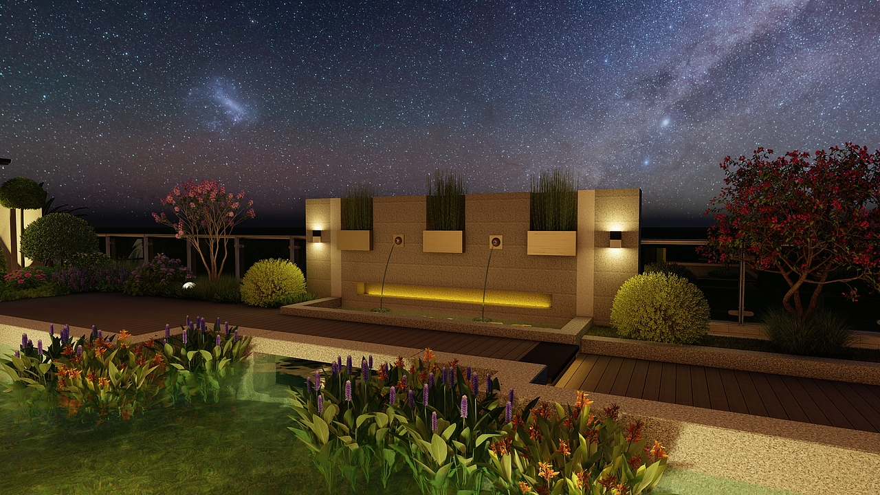 Valley garden——屋顶花园景观设计（图ZMzA3NjAwNTk2） - 景观设计 - 站酷设计师初仔是也原创素材 - 站酷ZCOOL