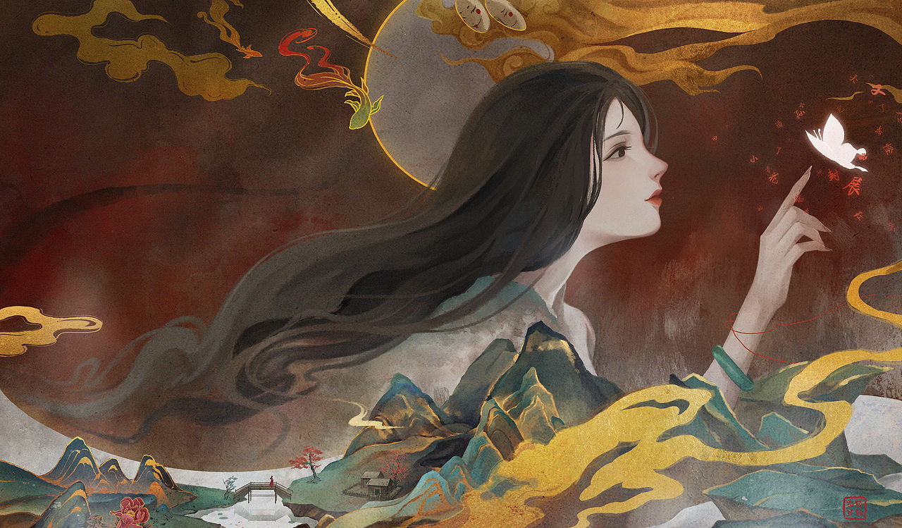 厚涂原画（图ZMzE1NDI3NzUy） - 商业插画 - 站酷设计师贰钱铜货原创素材 - 站酷ZCOOL