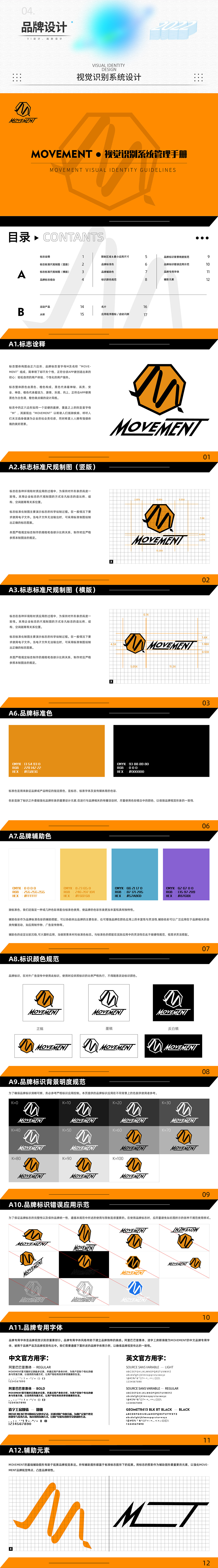 2022电商设计求职作品集/简历
