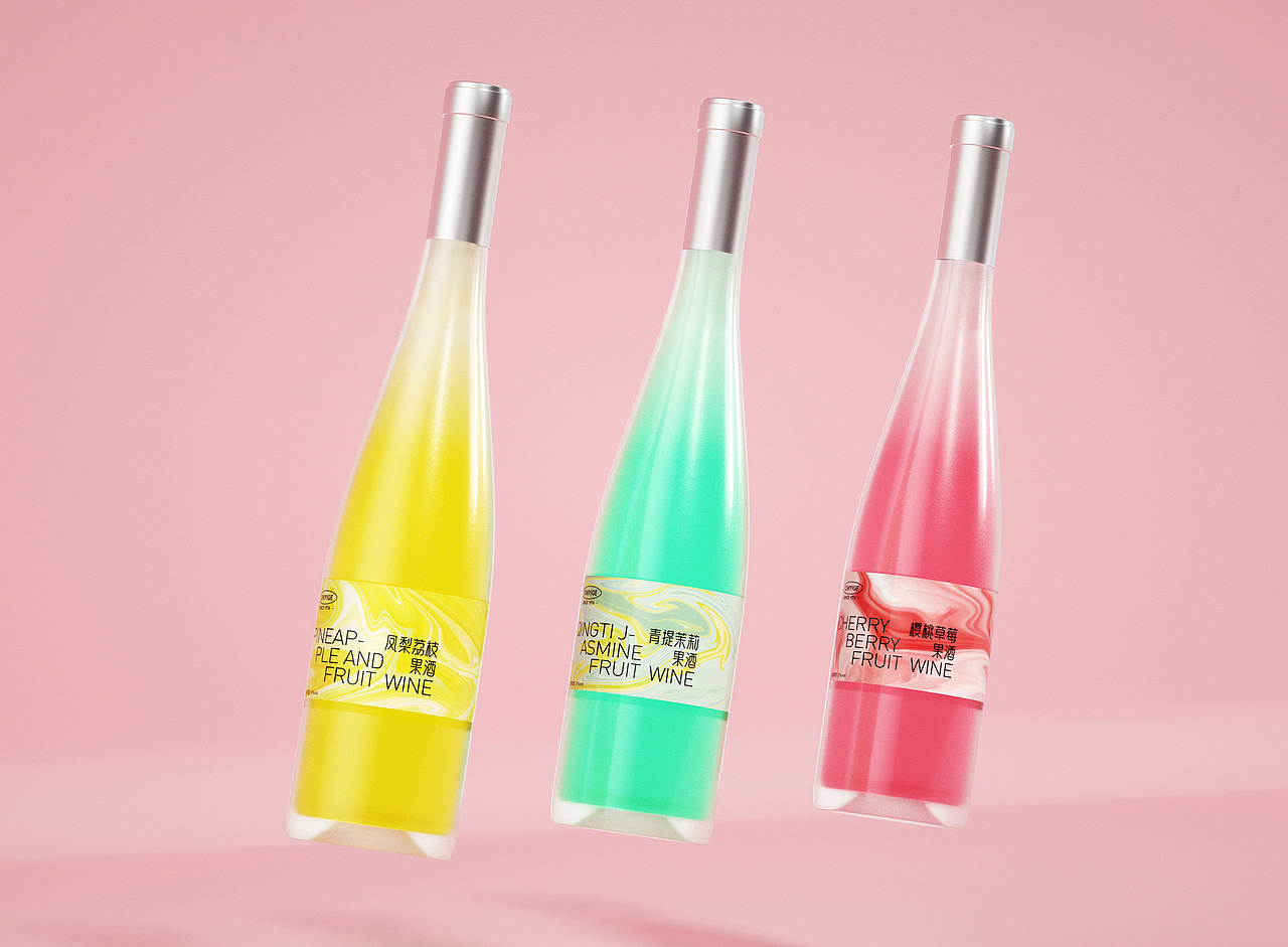 【包装设计】果酒包装设计（图ZMzUxMDU2NTI4） - 包装 - 站酷设计师再吃一个苹果原创素材 - 站酷ZCOOL