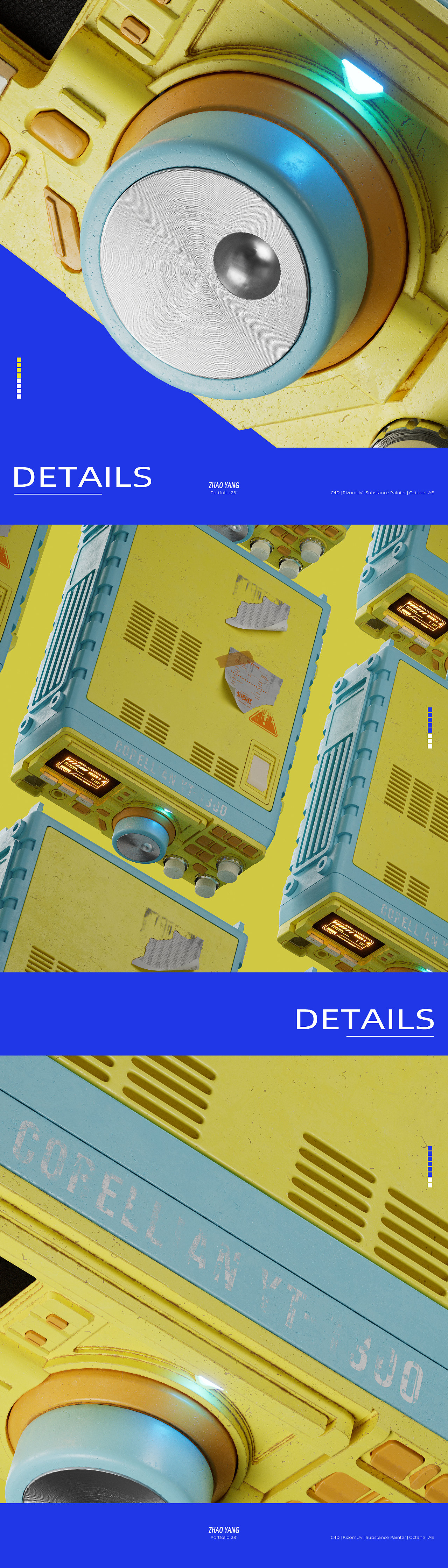 2023 | PORTFOLIO 金属破损漆面类作品展示（图ZMzM0Njg3MjEy） - 产品 - 站酷设计师阳仔打工日记原创素材 - 站酷ZCOOL