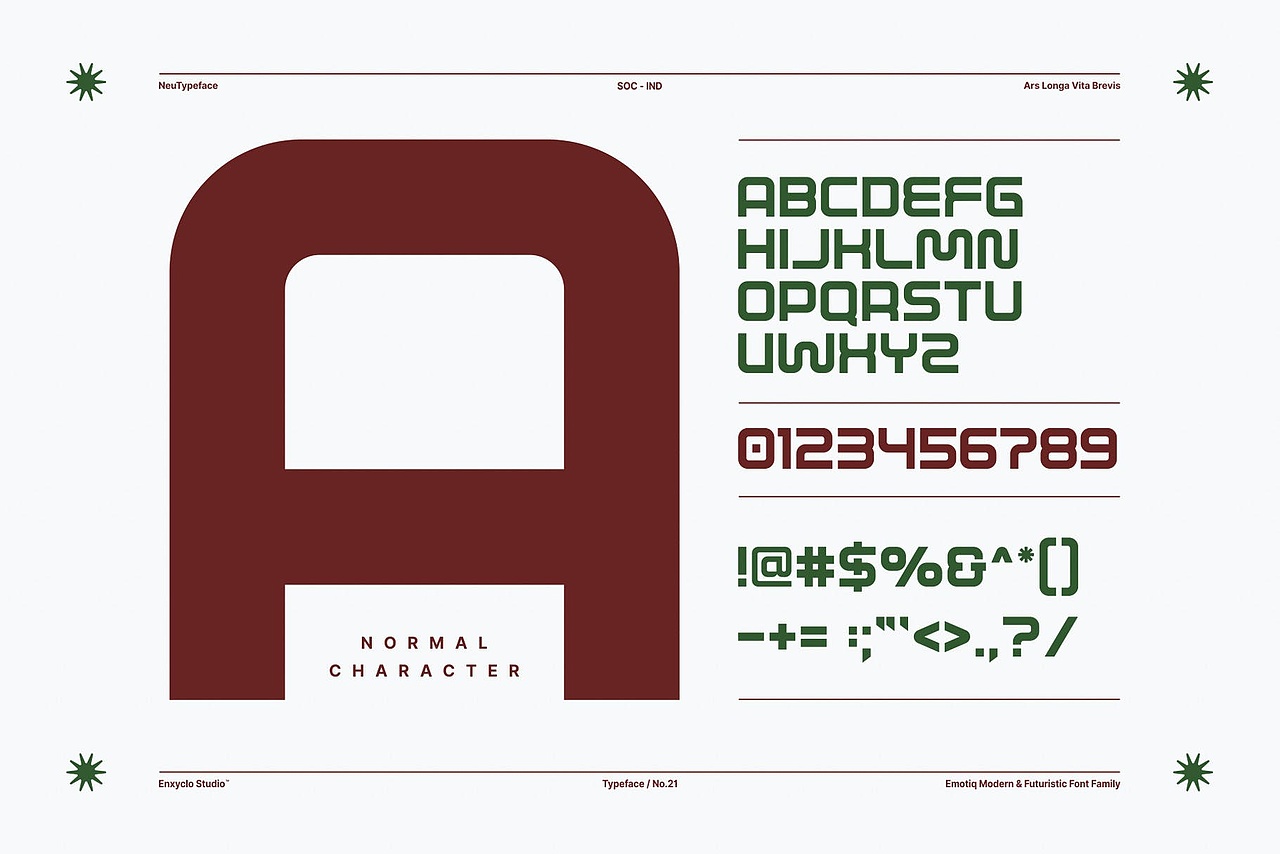 时尚未来主义科幻电竞游戏广告海报无衬线英文字体家族