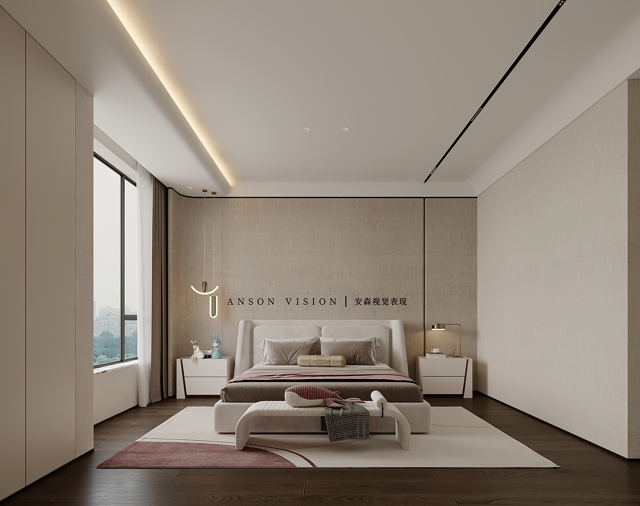 Anson︱新中式别墅效果表现