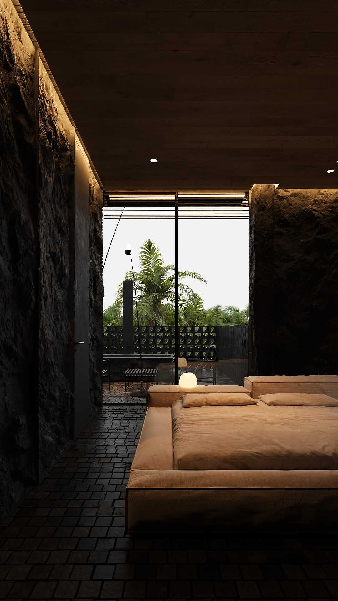 黑色森林——現代極簡別墅案例