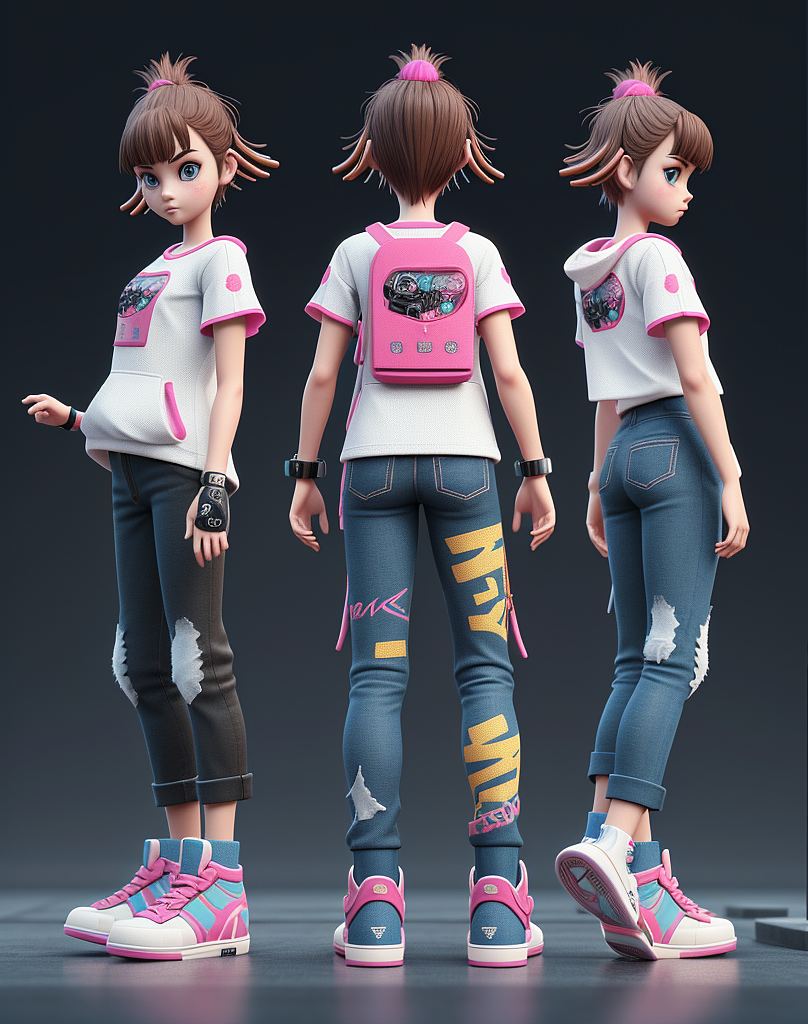 我和AIGC亦师亦友 | IP三视图