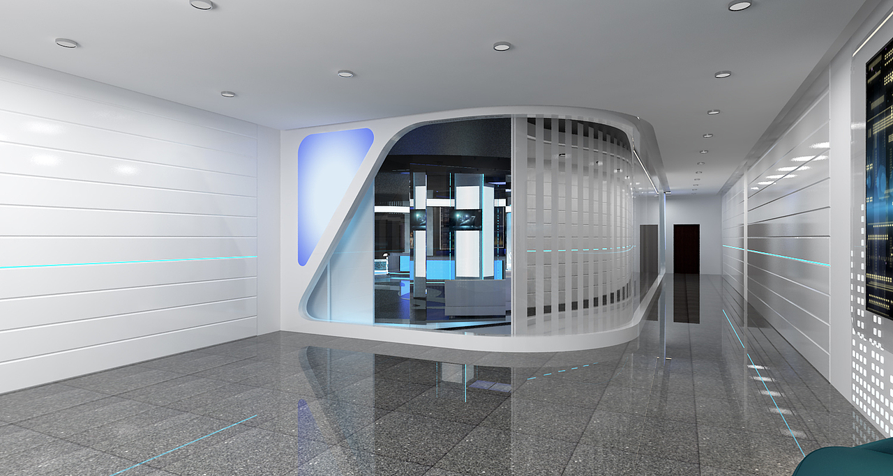 融媒体演播厅（已商用）（图ZMzM3MzQ2NzQ0） - 建筑/空间 - 站酷设计师大狗熊设计师原创素材 - 站酷ZCOOL