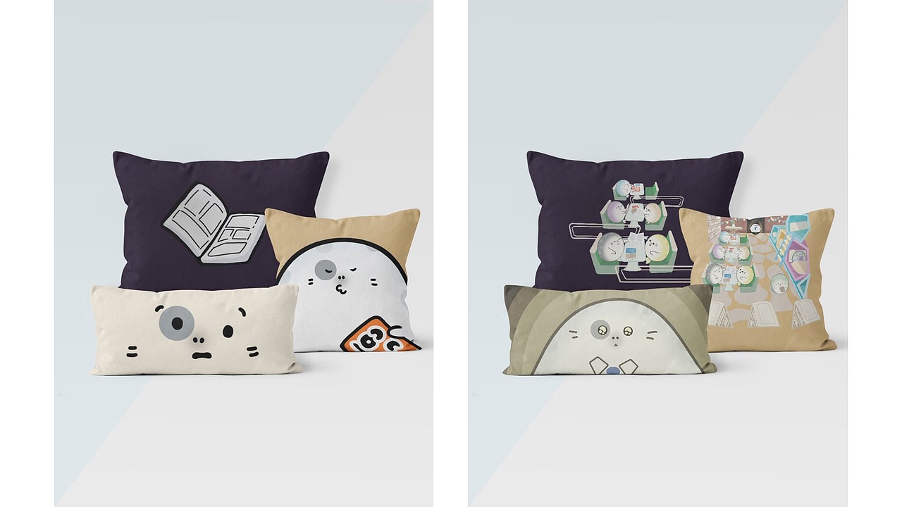 漫画屋 | 斑海豹漫画屋品牌图形延展设计