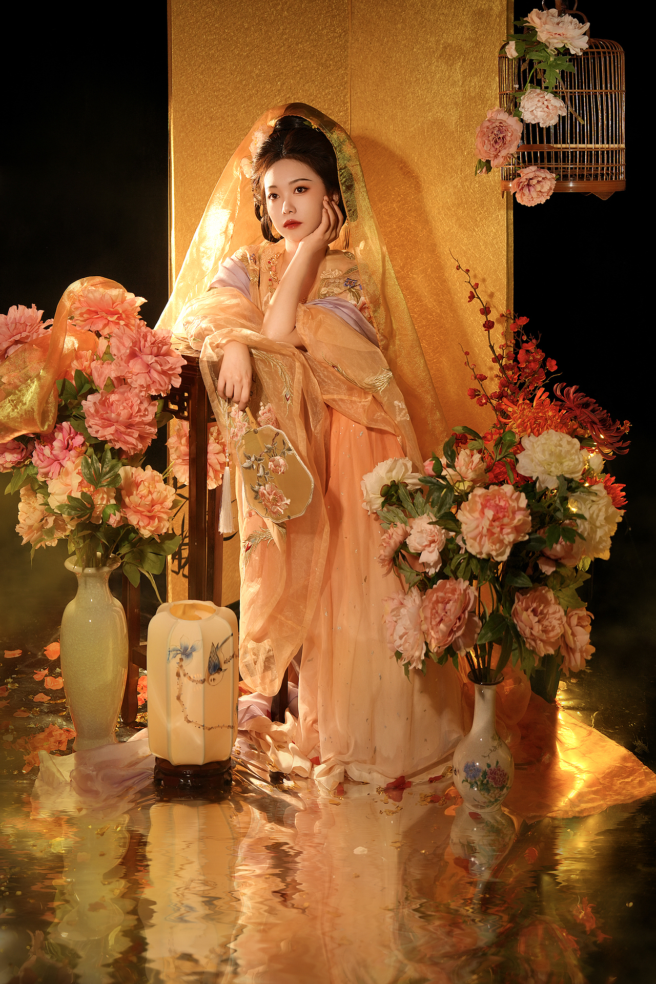 客｜唐风室内汉服写真