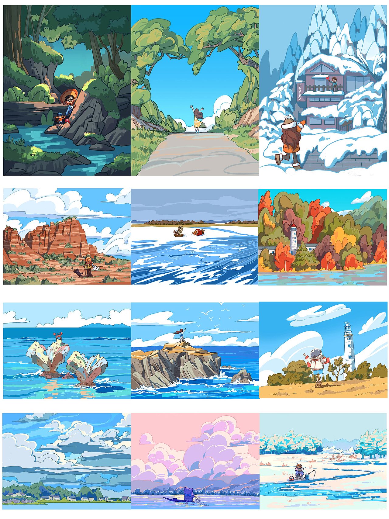 优设态爷场景课作业