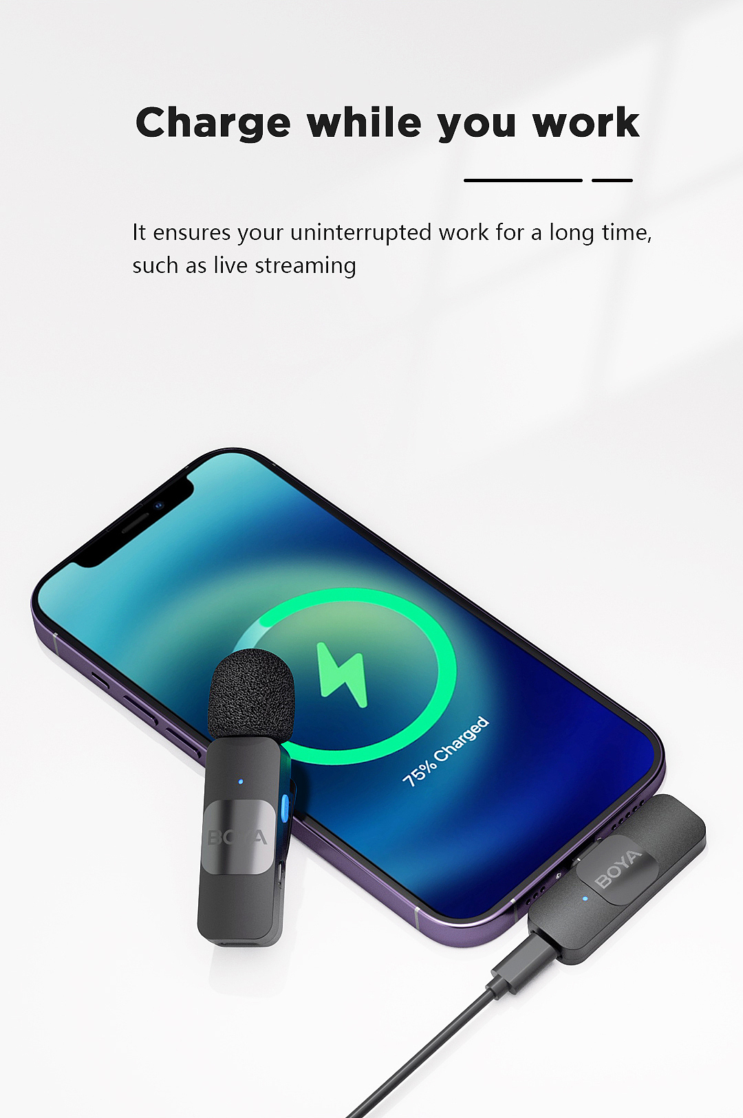 无线录音麦克风
