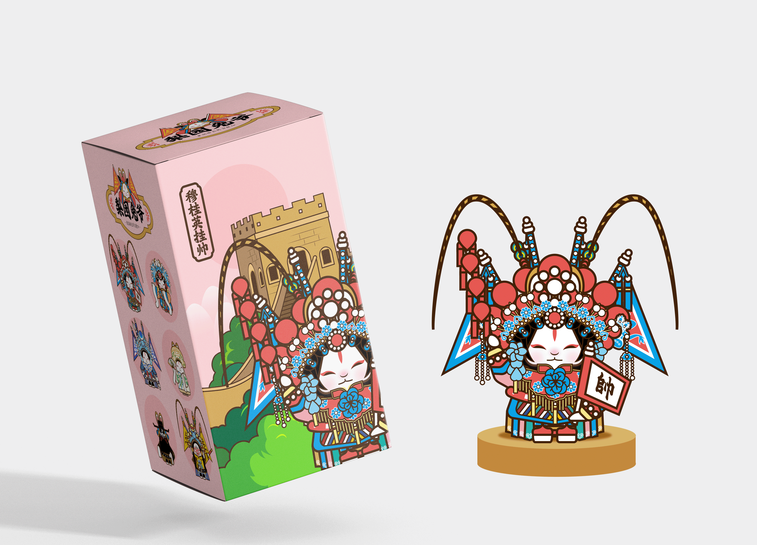 梨园兔爷|北京市公共文化IP设计三等奖作品（图ZMzMwNzg3Njky） - IP形象 - 站酷设计师阿云ljy原创素材 - 站酷ZCOOL