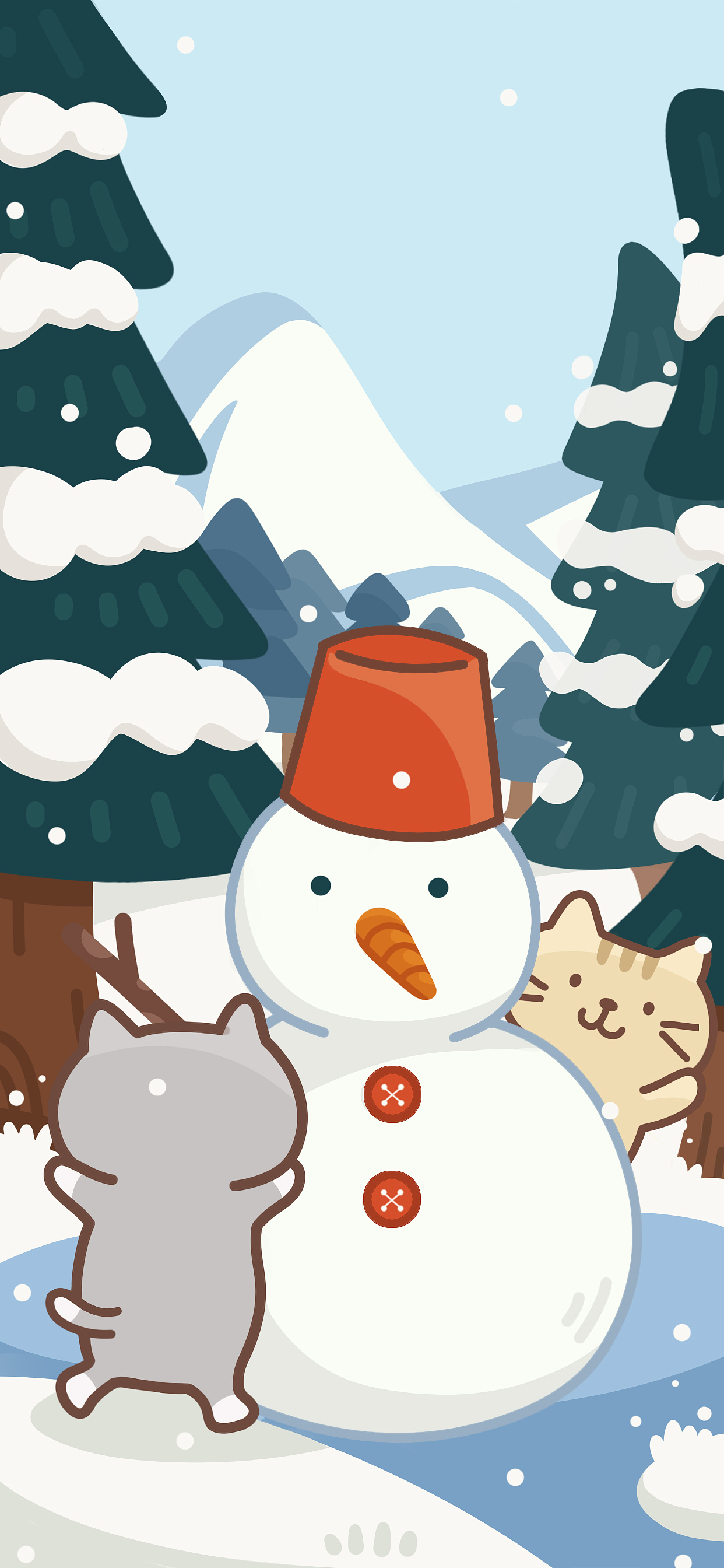 冬季壁纸治愈系